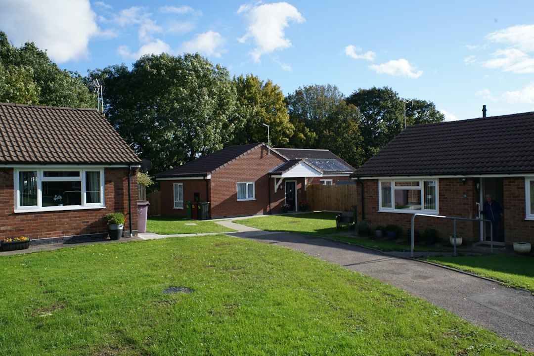 Brick bungalows with green lawns, the kind of homes investors track through the Illinois foreclosure process
