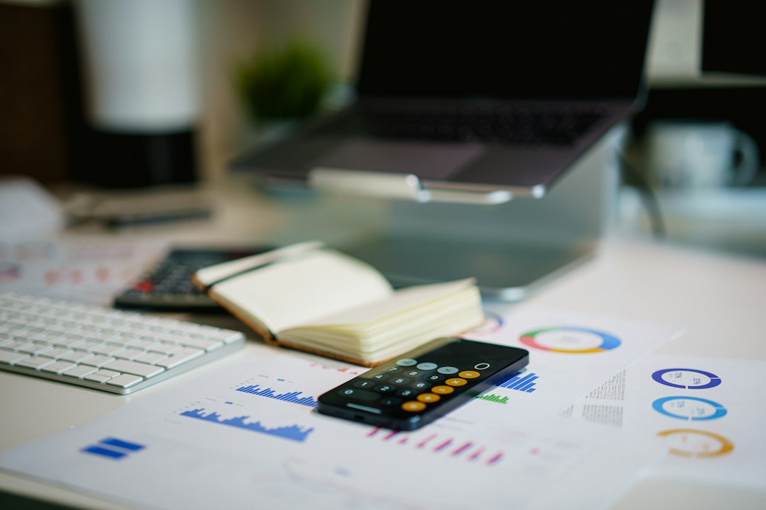 Financial statements on a desk, the kind of records behind a proof of funds letter