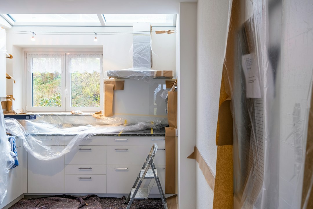 House under renovation funded with gap funding